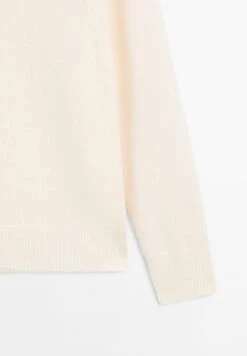 Massimo Dutti OVERSIZE V-NECK WITH LONG SLEEVE - Jumper - Beige -Massimo Dutti Shop 3604fb7317354754a6d4ccaf1f1e4cce