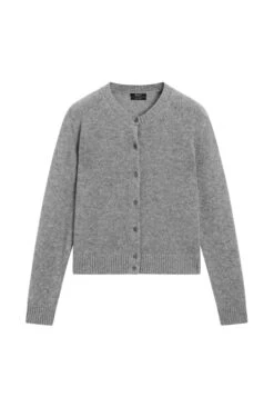 Massimo Dutti KNITTED CREW NECK - Cardigan - Grey -Massimo Dutti Shop 3616d3da4047470c934aa45edc7bda81