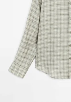 Massimo Dutti FLOWING CHECK GARMENT - Button-down Blouse - Grey 21 Massimo Dutti FLOWING CHECK GARMENT - Button-down Blouse - Grey -Massimo Dutti Shop 3628abf1eb704543a1b5d3841566eabc