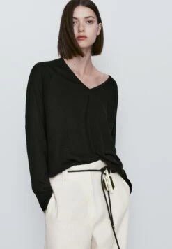 Massimo Dutti V-Neck Extra - Jumper