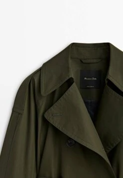 Massimo Dutti Voluminous With Belt - Trenchcoat -Massimo Dutti Shop 368ef3eb7ed8437fa329798c00c92bef