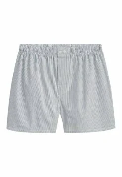 Massimo Dutti Striped - Boxer Shorts - Blue Denim