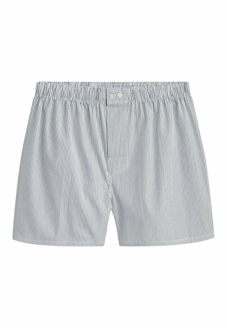 Massimo Dutti Striped - Boxer Shorts - Blue Denim 3 Massimo Dutti Striped - Boxer Shorts - Blue Denim