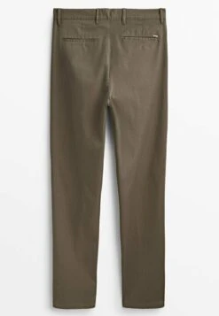 Massimo Dutti Tapered Fit Blend - Chinos - Ochre -Massimo Dutti Shop 374a4123a93d44ae9491d7527ad42f7e