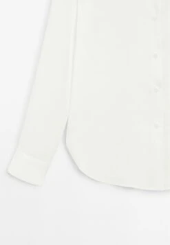 Massimo Dutti FLOWING LONG SLEEVE - Button-down Blouse - White 24 Massimo Dutti FLOWING LONG SLEEVE - Button-down Blouse - White -Massimo Dutti Shop 376d59378f984c82bdc4046ebb76a709