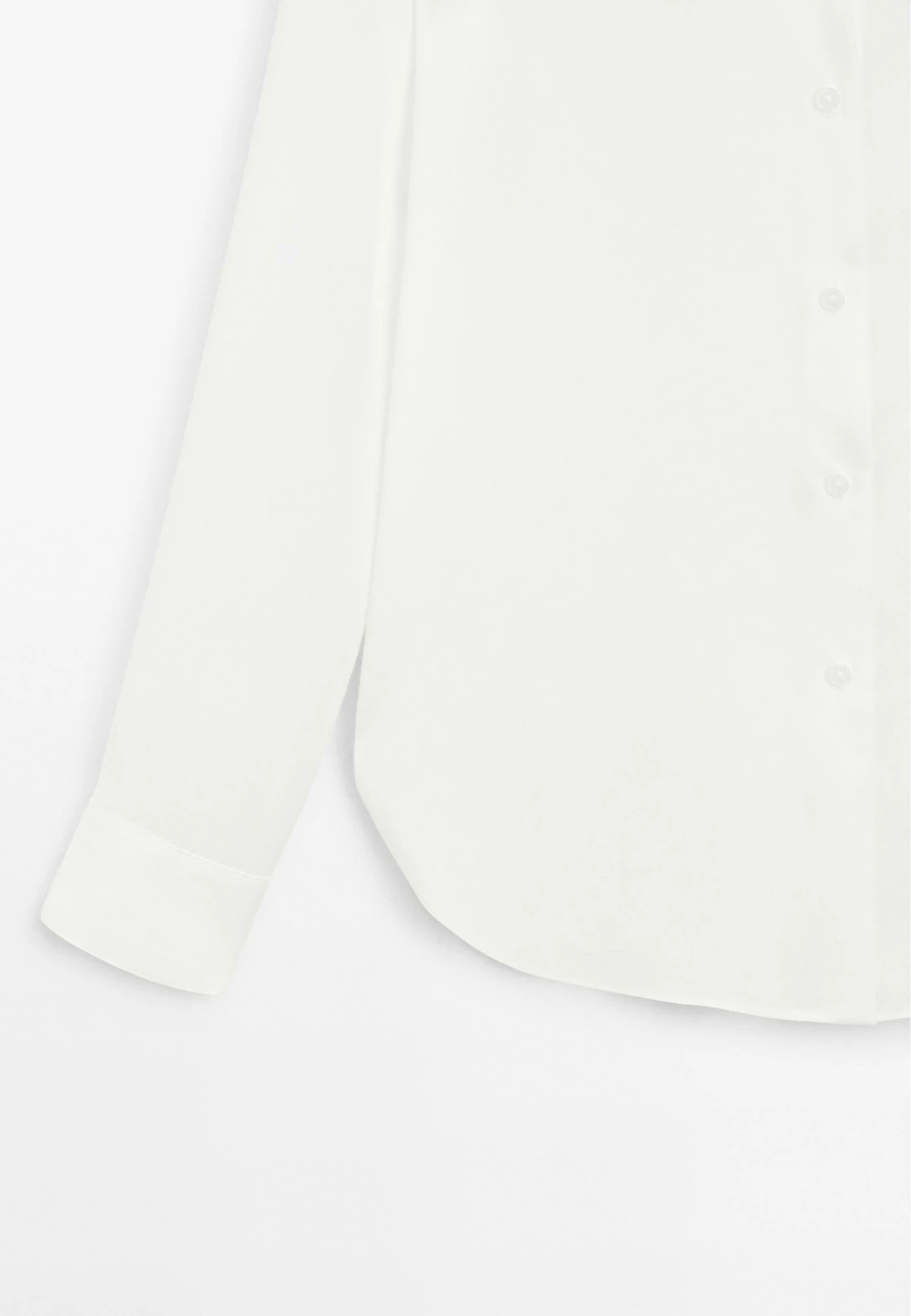 Massimo Dutti FLOWING LONG SLEEVE - Button-down Blouse - White 12 Massimo Dutti FLOWING LONG SLEEVE - Button-down Blouse - White - Image 10