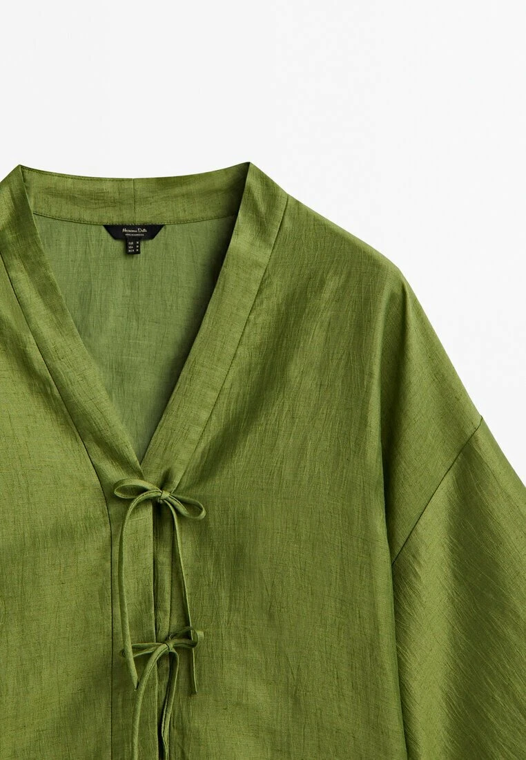 Massimo Dutti Blouse - Green 12 Massimo Dutti Blouse - Green - Image 10