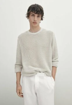 Massimo Dutti With A Crew Neck - Jumper