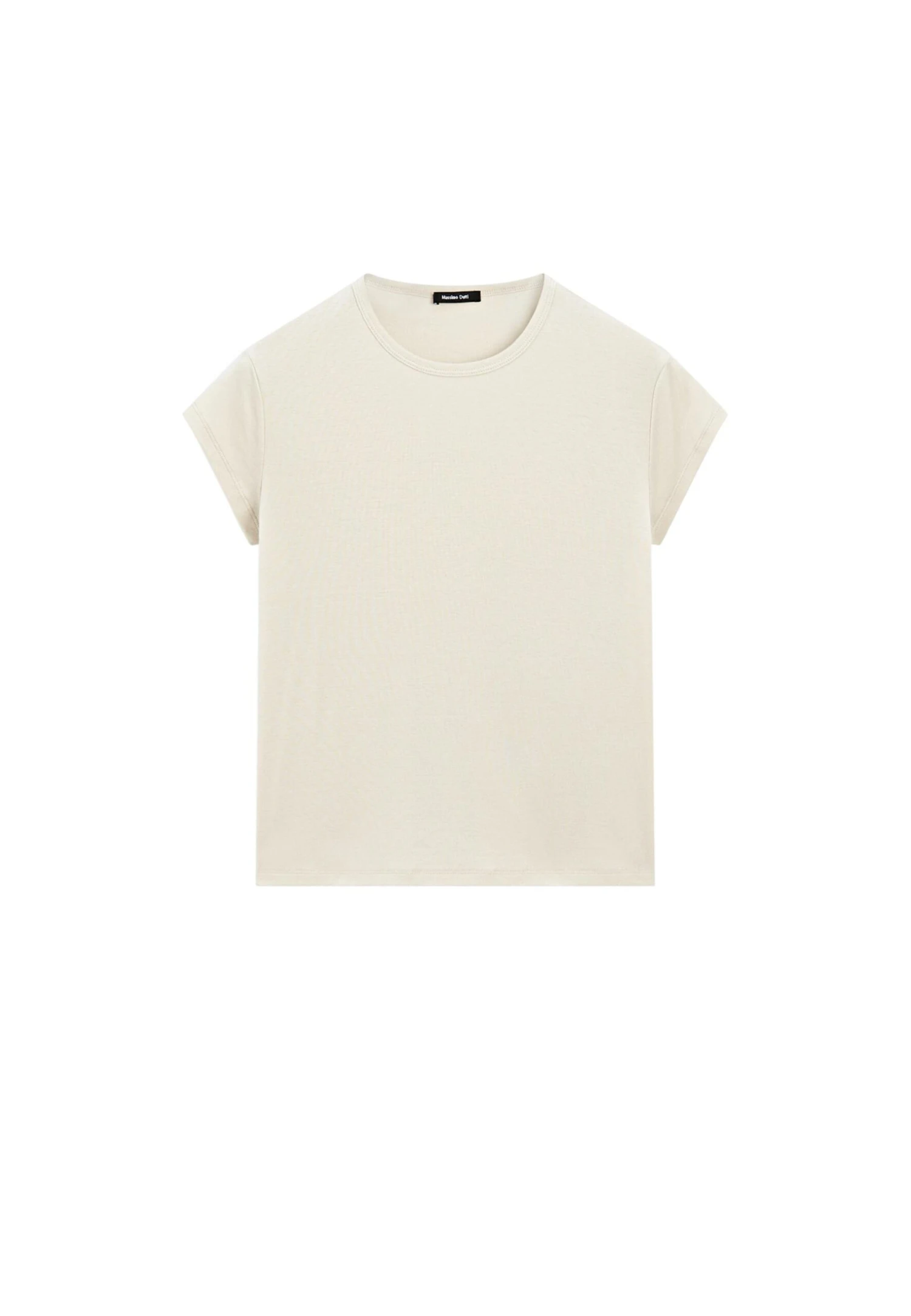 Massimo Dutti SHORT SLEEVE WITH ROUND NECK - Basic T-shirt - Yellow 12 Massimo Dutti SHORT SLEEVE WITH ROUND NECK - Basic T-shirt - Yellow - Image 10