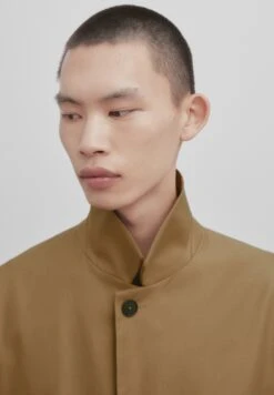 Massimo Dutti Studio And Microfibre - Trenchcoat - Camel -Massimo Dutti Shop 37f44e8ef14548679e307c1cfbb90fca