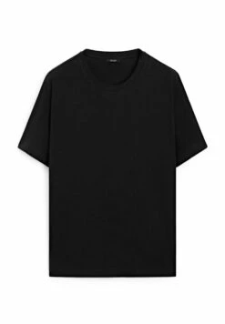 Massimo Dutti SHORT SLEEVE WITH CREW NECK - Basic T-shirt - Light Blue -Massimo Dutti Shop 380b82e8b2a04e47913a9e9aad248c7d