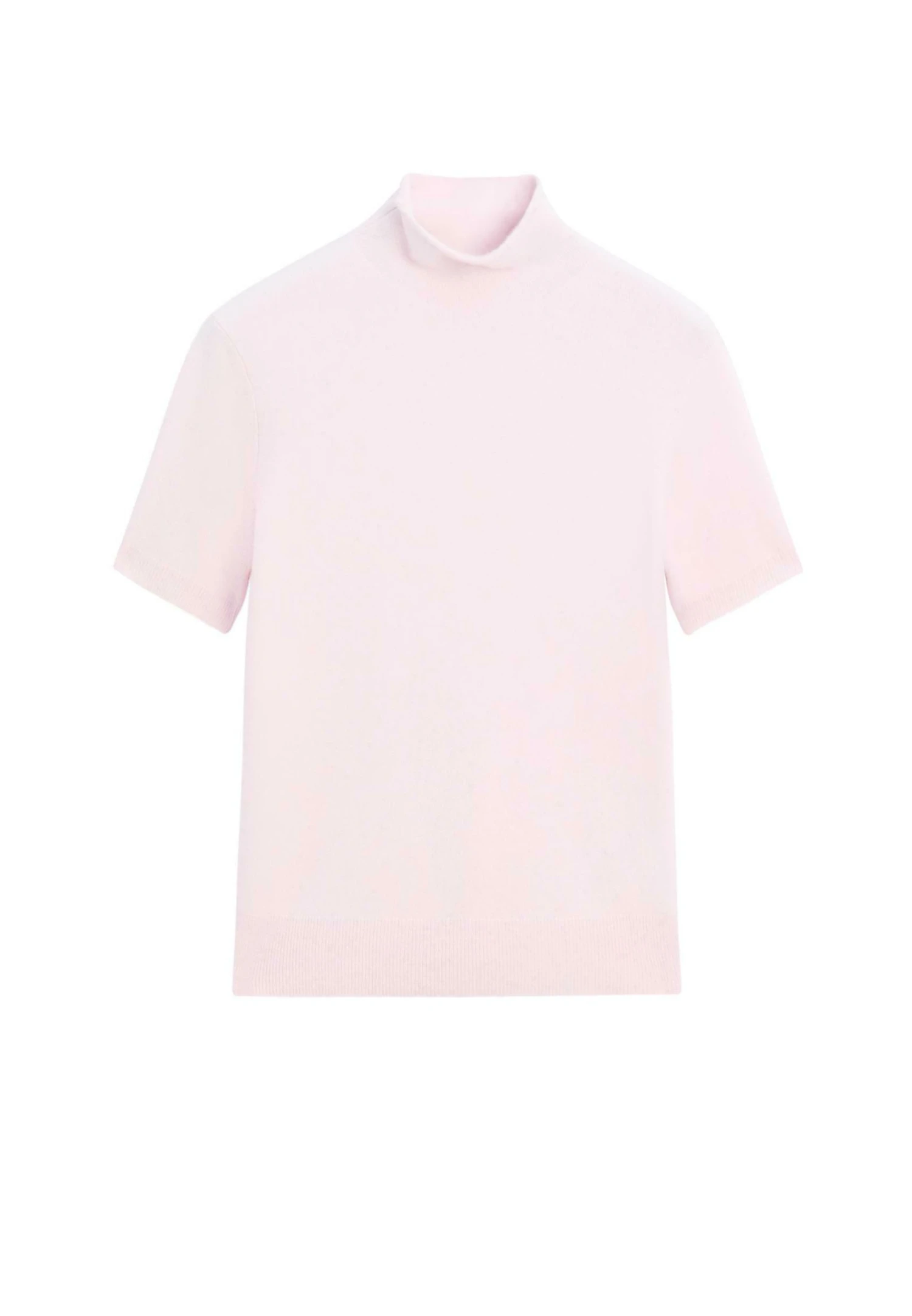 Massimo Dutti HIGH NECK WITH SHORT SLEEVE - Basic T-shirt - Mottled Dark Brown 11 Massimo Dutti HIGH NECK WITH SHORT SLEEVE - Basic T-shirt - Mottled Dark Brown - Image 9