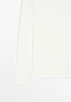Massimo Dutti WITH NECKLINE - Long Sleeved Top - White -Massimo Dutti Shop 387d8943dcf548e8bc09a01f65cb59c4