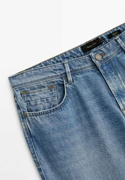 Massimo Dutti Tapered Fit Mid Bleach- Slim Fit Jeans - Blue 21 Massimo Dutti Tapered Fit Mid Bleach- Slim Fit Jeans - Blue -Massimo Dutti Shop 3892c7e0817c496fb2ae95b16402fd2a