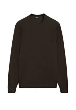 Massimo Dutti CREW NECK LONG SLEEVE - Jumper - Black -Massimo Dutti Shop 38d0efb050a84b94940b5d75d2de54a0