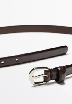 Massimo Dutti WITH ARCHED BUCKLE - Belt - Brown -Massimo Dutti Shop 394d284a1bd5425096cabbee19137dc6