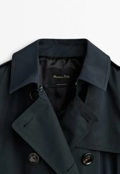 Massimo Dutti With Belt- Trenchcoat - Dark Blue 19 Massimo Dutti With Belt- Trenchcoat - Dark Blue -Massimo Dutti Shop 39613574cb2c4b3daa46a5a9f96393f9