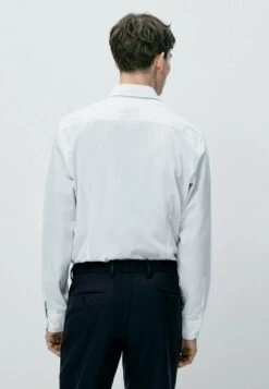 Massimo Dutti Poplin- Shirt - White -Massimo Dutti Shop 39930ab2062542099ac67d584f60efec