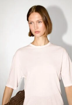 Massimo Dutti BOXY FIT SHORT SLEEVE - Basic T-shirt - Pink -Massimo Dutti Shop 3a34c6e85ac44ec286d585a80d9ab1a0