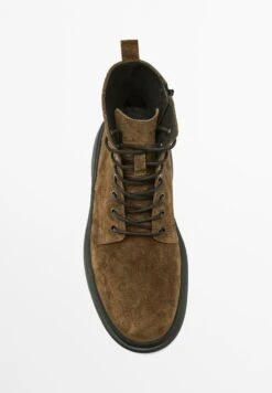 Massimo Dutti SPLIT - Lace-up Ankle Boots - Brown -Massimo Dutti Shop 3a3ec9335c2a407a8d8f7d3cd7c0a8fe