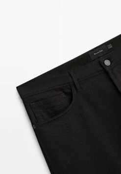 Massimo Dutti Tapered - Slim Fit Jeans - Black -Massimo Dutti Shop 3a506ad888544a5ba23d2aaa86248202