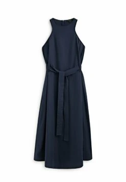 Massimo Dutti Midi With Belt - Day Dress - Dark Blue -Massimo Dutti Shop 3a5564a1de6745199593c29bc0caf124