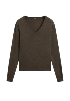 Massimo Dutti LONG SLEEVES WITH V-NECK - Jumper - Grey -Massimo Dutti Shop 3ad8231c17844d8494e2b46c4874cb49 1