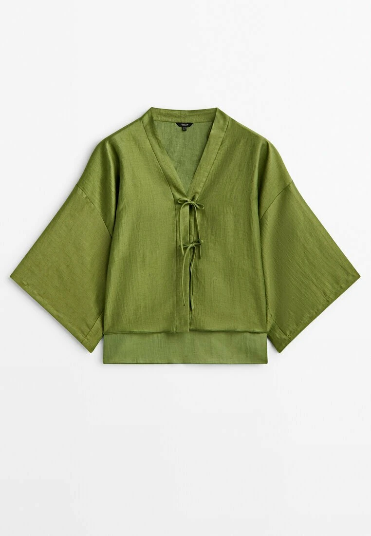 Massimo Dutti Blouse - Green 13 Massimo Dutti Blouse - Green - Image 11