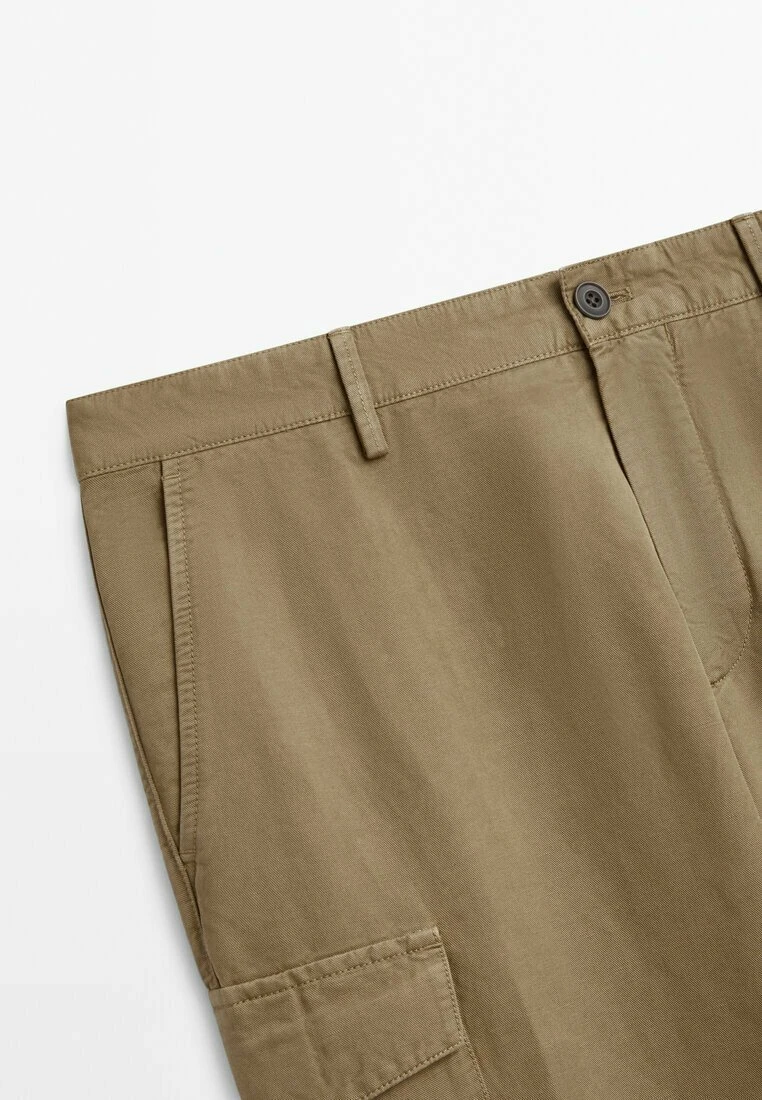 Massimo Dutti Cargo Trousers - Beige 12 Massimo Dutti Cargo Trousers - Beige - Image 10
