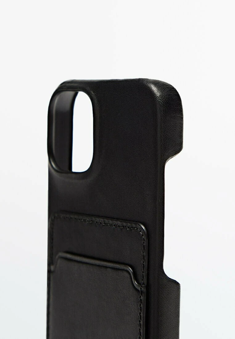 Massimo Dutti Iphone 14 With Card Slot - Phone Case - Black 5 Massimo Dutti Iphone 14 With Card Slot - Phone Case - Black - Image 3