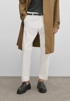 Massimo Dutti Studio-Straight-Fit- Chinos - Beige