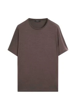 Massimo Dutti SHORT SLEEVE - Basic T-shirt - Dark Blue -Massimo Dutti Shop 3cd89573ff984f7bbf6226ec73c3785d