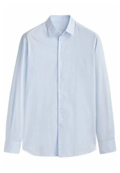 Massimo Dutti Micro Striped Oxford- Shirt - Light Blue -Massimo Dutti Shop 3d08d1f23de74ccf9e98c8a42c085e91