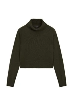 Massimo Dutti SHORT KNIT SWEATER - Jumper - Dark Green -Massimo Dutti Shop 3d5356993e434edeb485101b97f0d161 1