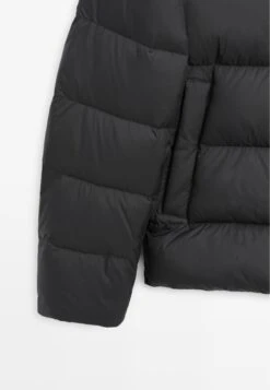 Massimo Dutti WATER-REPELLENT HOODED PUFFER - Down Jacket - Dark Grey 19 Massimo Dutti WATER-REPELLENT HOODED PUFFER - Down Jacket - Dark Grey -Massimo Dutti Shop 3d68e96087ba48688599f3dccd76a0d5