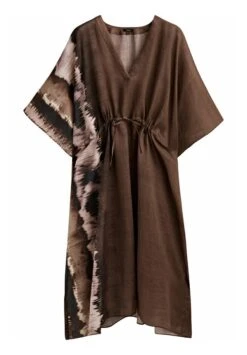 Massimo Dutti Ramie With Tie-Dye Detail - Day Dress -Massimo Dutti Shop 3e462dc02b3b4a09977f063060fa076a