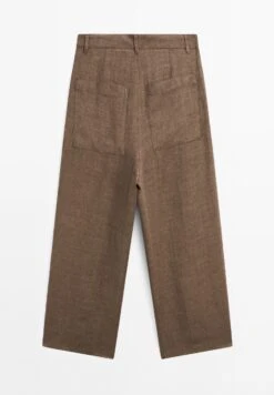 Massimo Dutti WIDE-LEG - Trousers - Beige 16 Massimo Dutti WIDE-LEG - Trousers - Beige -Massimo Dutti Shop 3e4f39ca8249486e85b410ff67e0269c