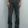 Massimo Dutti Jeans Tapered Fit - Mottled Dark Blue -Massimo Dutti Shop 3e68b8e6a28c4e63b55ed101d2802f73