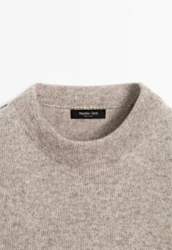Massimo Dutti BLEND CREW NECK - Jumper - Beige -Massimo Dutti Shop 3e713fa39f524c86a2c099f967d54acf