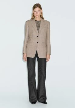 Massimo Dutti FLECKED - Classic Coat - Sand -Massimo Dutti Shop 3e805f3fc70e4d97b2eb662449c31e74