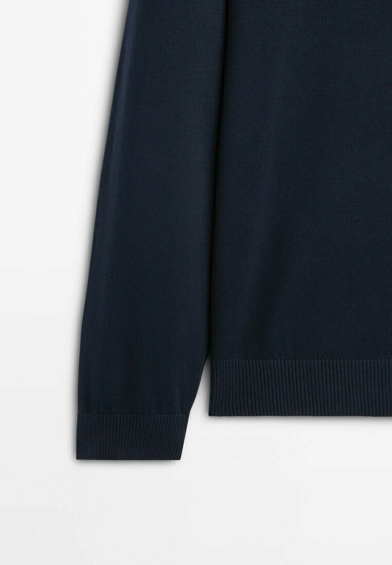 Massimo Dutti Crew Neck - Jumper - Blue 11 Massimo Dutti Crew Neck - Jumper - Blue - Image 9