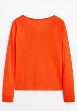 Massimo Dutti V-Neck Extra - Jumper - Neon Orange -Massimo Dutti Shop 3ead337cf17c44e29641aa9a08e4ebf8
