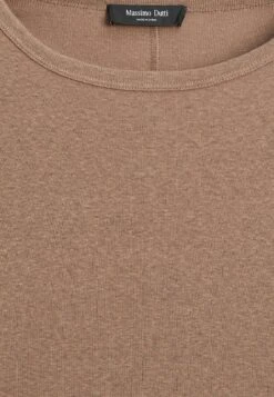 Massimo Dutti FADED CREW NECK - Basic T-shirt - Brown -Massimo Dutti Shop 3f0651eb1ea24b61a297994c76c5bea4