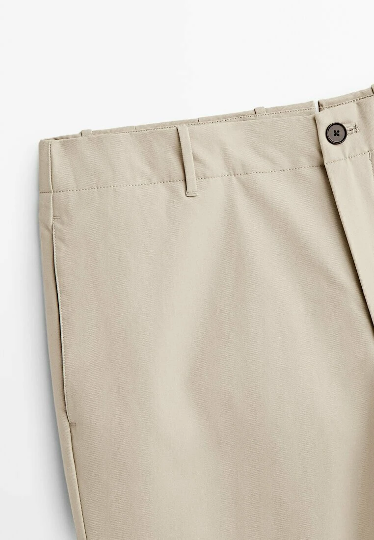 Massimo Dutti Studio - Straight-Fit- Chinos - Sand 11 Massimo Dutti Studio - Straight-Fit- Chinos - Sand - Image 9