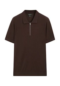 Massimo Dutti POLO COLLAR WITH ZIP - Polo Shirt - Bordeaux 16 Massimo Dutti POLO COLLAR WITH ZIP - Polo Shirt - Bordeaux -Massimo Dutti Shop 3f5de1c814cf4019827656758abd9112