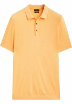 Massimo Dutti Short Sleeve - Polo Shirt - Mottled Orange -Massimo Dutti Shop 3f96b898368f4d9fabd3e864e7835344