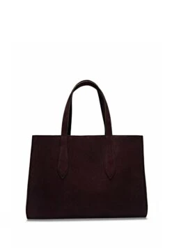 Massimo Dutti HALF ICON - Handbag - Bordeaux