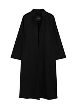Massimo Dutti WITH STAND COLLAR - Classic Coat - Black -Massimo Dutti Shop 3fb4e8baba37459891e833b950bf6552
