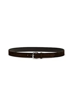 Massimo Dutti PLUSH - Belt - Dark Brown