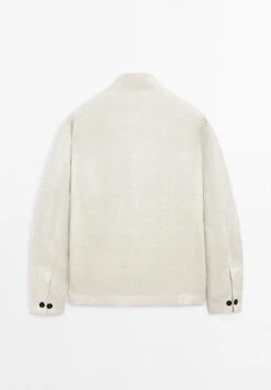 Massimo Dutti LIGHTWEIGHT WITH BUTTONS - Summer Jacket - Beige -Massimo Dutti Shop 40333ec4e5434e1c905044a4d698f40b